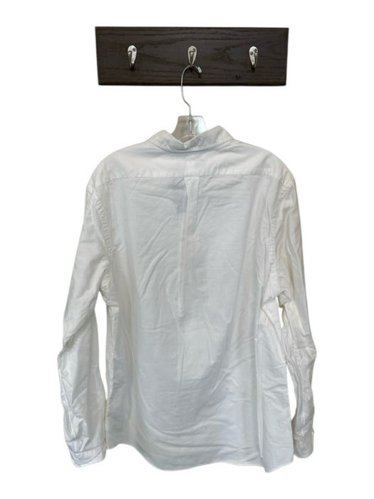 Ralph Lauren NWT Size XL White Cotton Solid Button Down Men's Shirt White / XL