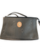Mark Cross Grey Manmade Material Chevron Zipper Wristlet Clutch Bag Grey / Small