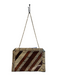 Susan Gail snake print Genuine Snake Chain Zip Close Clutch shoulder bag Bag snake print / M