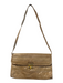 Morris Moskowitz Tan Genuine Reptile Shoulder Bag Strap Envelope Bag Tan / S