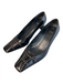 Stuart Weitzman Shoe Size 9 Black Leather Pointed Square Toe Block Heel Heels Black / 9
