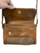 Gucci Brown Leather Gold hardware Gucci Monogram Envelope Cross Body Bag Brown / S