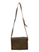 Gucci Brown Leather Gold hardware Gucci Monogram Envelope Cross Body Bag Brown / S