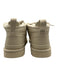 Ugg Shoe Size 13 AS IS Cream Leather Fur Lining Men's Shoes Cream / 13