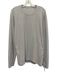 Lululemon Size Est L Light Gray Synthetic Heathered Athletic Long Sleeve Shirt Light Gray / Est L