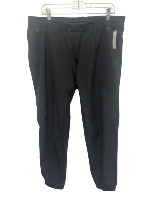 Lululemon Size XXL Black Synthetic Solid Athletic Jogger Men's Pants Black / XXL