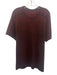 Lululemon Size Est L Red & Black Synthetic Heathered Athletic Men's Short Sleeve Red & Black / Est L