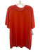 Lululemon Size Est M Orange Synthetic Solid T Shirt Men's Short Sleeve Orange / Est M