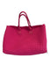 Urban Expressions Hot pink Top Handle Woven Tote Pouch Included Bag Hot pink / Large