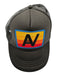 Aviator Nation Black & Multi Mesh Logo Baseball Cap Hat Black & Multi / One Size