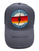 Aviator Nation Navy & Multi Mesh Logo Baseball Cap Hat Navy & Multi / One Size