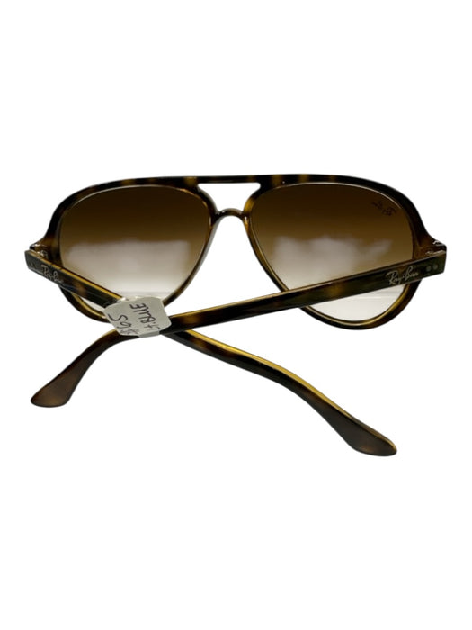 Ray Ban Mixed Browns Acetate Tortoise Aviator Sunglasses Mixed Browns