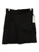 Maeve Size 4 Black Rayon Blend High Rise Welt Pockets Paneled Skirt Black / 4