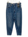 Levi's Size 28 Medium Wash Cotton Denim High Rise Faded Tapered Jeans Medium Wash / 28