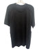 Lululemon Size Est L Black Synthetic Heathered Athletic T Shirt Short Sleeve Black / Est L