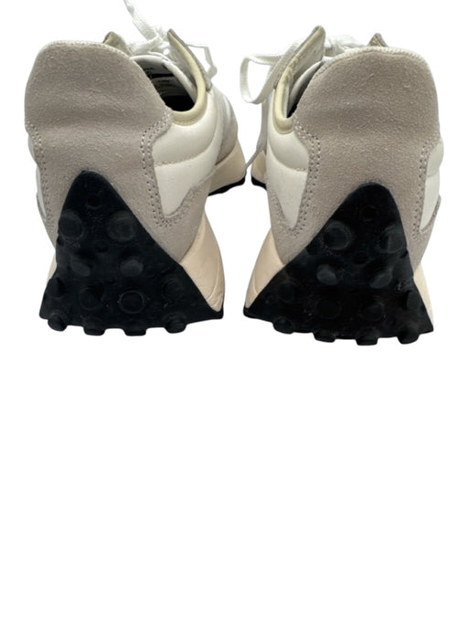 New Balance Shoe Size 11 White, Black, Taupe Leather & Textile Logo Sneakers White, Black, Taupe / 11