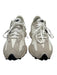 New Balance Shoe Size 11 White, Black, Taupe Leather & Textile Logo Sneakers White, Black, Taupe / 11