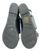 Antelope Shoe Size 41 Black Leather Upper open toe toe strap Side Zip Wedges Black / 41