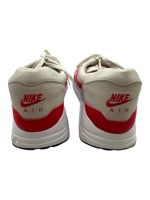 Nike Shoe Size 15 Red & White Synthetic Solid Sneaker Men's Shoes Red & White / 15