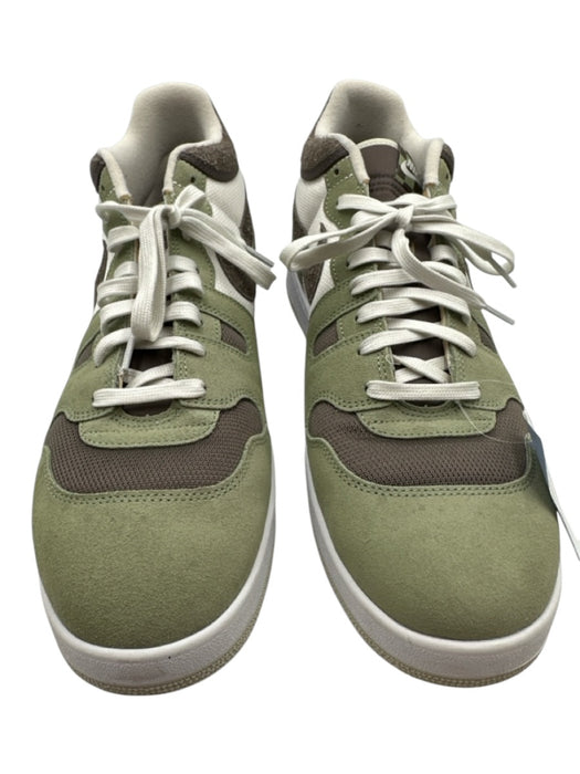 Nike Shoe Size 15 Green & Gray Suede & Mesh Two Tone Sneaker Men's Shoes Green & Gray / 15