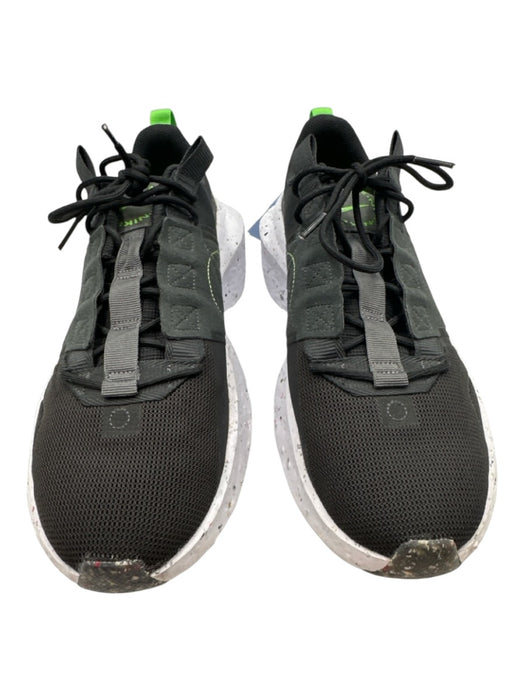 Nike Shoe Size 11 Black & White Synthetic Solid Sneaker Men's Shoes Black & White / 11