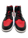 Jordan Shoe Size 15 Red & Black Leather Multi Color Face Sneaker Men's Shoes Red & Black / 15