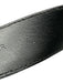 Moschino Black Leather Gold Tone Buckle Logo Shiny Belts Black / 42