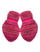 Dolce & Gabbana Shoe Size 39 Hot pink Leather Chunky Lace Up Perforated Sneakers Hot pink / 39
