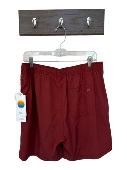 Vuori NWT Size XL Rust Recycled Polyester Solid Athletic Men's Shorts Rust / XL