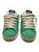 Golden Goose Shoe Size 36 Light Green Leather Upper Lace Up Star Suede Sneakers Light Green / 36