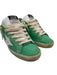 Golden Goose Shoe Size 36 Light Green Leather Upper Lace Up Star Suede Sneakers Light Green / 36