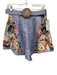 Zimmermann Size 1 Blue, White, Orange Linen High Rise Floral Pleated Shorts Blue, White, Orange / 1