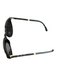 Chanel Black Acetate Pearl Detail Abstract Design Logo Polarized Sunglasses Black