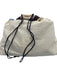 Tory Burch Slate Blue Leather Diagonal Stitching GHW Chain Dust Bag Incl. Bag Slate Blue / Small