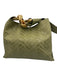 J.W. Anderson Green Leather Embossed Shoulder Bag Gold Hardware Bag Green / Medium