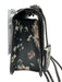 Henri Bendel Black, Cream, Blush Coated Leather Floral Gunmetal Hardware Bag Black, Cream, Blush / XS