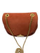 Polene Terracotta Suede & Leather Brush Gold Hardware Chain Dust Bag Incl. Bag Terracotta / Small