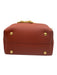 Polene Terracotta Suede & Leather Brush Gold Hardware Chain Dust Bag Incl. Bag Terracotta / Small