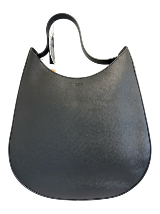 Tod's Black Leather Pebbled Shoulder Bag Hobo Dust Bag Incl. Bag Black / Large