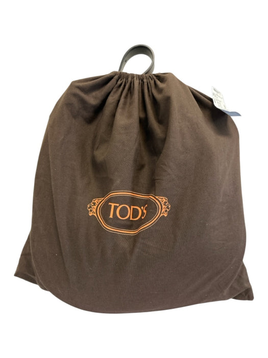 Tod's Black Leather Pebbled Shoulder Bag Hobo Dust Bag Incl. Bag Black / Large