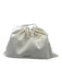 Toteme Beige Canvas Black Leather Trim Crossbody Strap Clutch Dust Bag Incl. Bag Beige / Mini