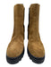 Veronica Beard Shoe Size 11 Tan & black Suede Elastane Calf High Chelsea Booties Tan & black / 11