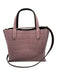 Coach Light Purple Leather Coated Croc Embossed Gold Hardware Crossbody Bag Light Purple / XS