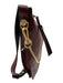 All Saints Bordeaux Leather Gold hardware Saddle Crossbody Dust Bag Incl. Bag Bordeaux / Medium