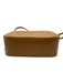 Mansur Gavriel Tan Leather Gold hardware Box Crossbody Bag Tan / Mini