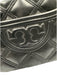 Tory Burch Black Leather Quilted Logo GHW Crossbody Bag Black / XS