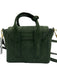3.1 Phillip Lim Dark Green Suede Gold hardware Zippers Crossbody Bag Dark Green / XS