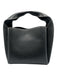 Toteme Black Leather Pebbled Stiching Crossbody Strap Incl Bucket Bag Black / Small