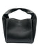 Toteme Black Leather Pebbled Stiching Crossbody Strap Incl Bucket Bag Black / Small