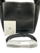 Toteme Black Leather Pebbled Stiching Crossbody Strap Incl Bucket Bag Black / Small